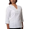 MINC couture Angelic Embroidered Top in White Linen