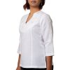 MINC womens clothing store Angelic Embroidered Top in White Linen