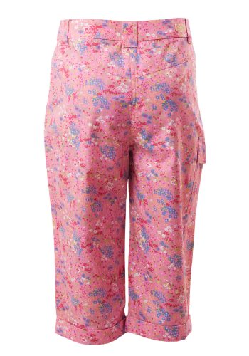 MINC Petite Long Shorts in Floral Printed Pink