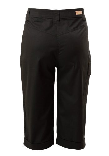 Jet Set Girls Shorts in Black Cotton