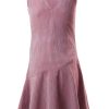 MINC Petite Autumn fun Girls Dress in Purple Khadi Cotton