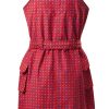 MINC Petite Fiery Spring Girls Short Dress in Printed Cotton