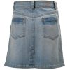 Texas Girls Skirt in Blue Denim
