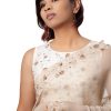 MINC Couture Padmini Hand Crafted Blouse in Ivory Silk