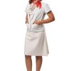 MINC Elegant Beige Cowl Neck Dress in Linen