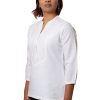 MINC ecofashion Angelic Embroidered Tunic in White Linen