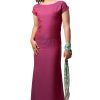 MINC womens ecofriendly clothing store Sugar Plum Ankle Length Linen Dress