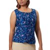 MINC eco friendly couture Asymmetric Hand Embroidered Top in Blue Silk
