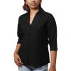 MINC Classic Black Polka Cotton Shirt