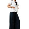 MINC Classic Black on White Pinstripes Cotton Summer Jacket