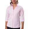 MINC Classic Striped Pink Cotton Shirt
