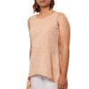 MINC Ecofashion Handkerchief Hem Tunic in Beige Khadi Cotton