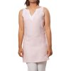 MINC Ecofashion Sustainably Produced Sleeveless Linen Tunic in Lotus Pink