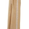 MINC Embroidered Palazzo in Yellow Khadi Cotton Side
