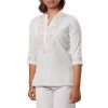 MINC eco friendly couture Classic Short Top in Aqua Khadi Cotton