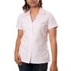 MINC womens smart casuals Monochrome Shirt In Pink Printed Cotton