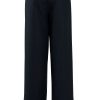 MINC Classic Palazzo in Black Linen Back