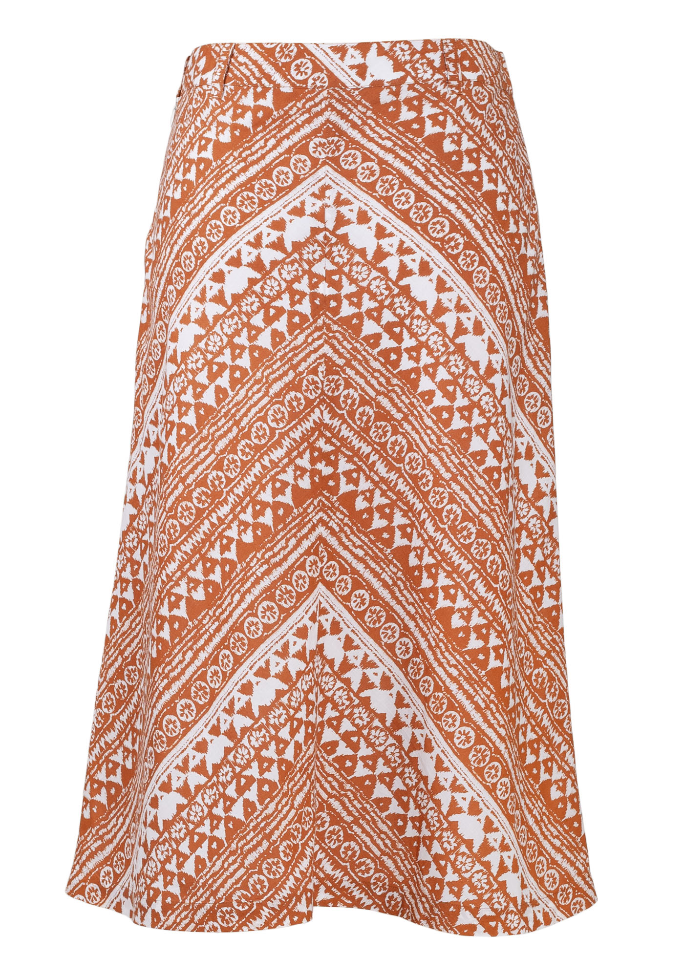 MINC Long Skirt in Printed Cotton