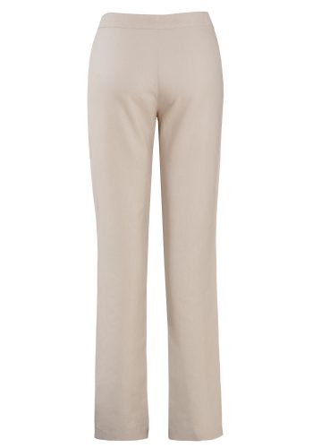 MINC Narrow Trousers in Off White Linen with Drawstring