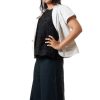 MINC Women's Couture Classic Palazzo in Black Linen
