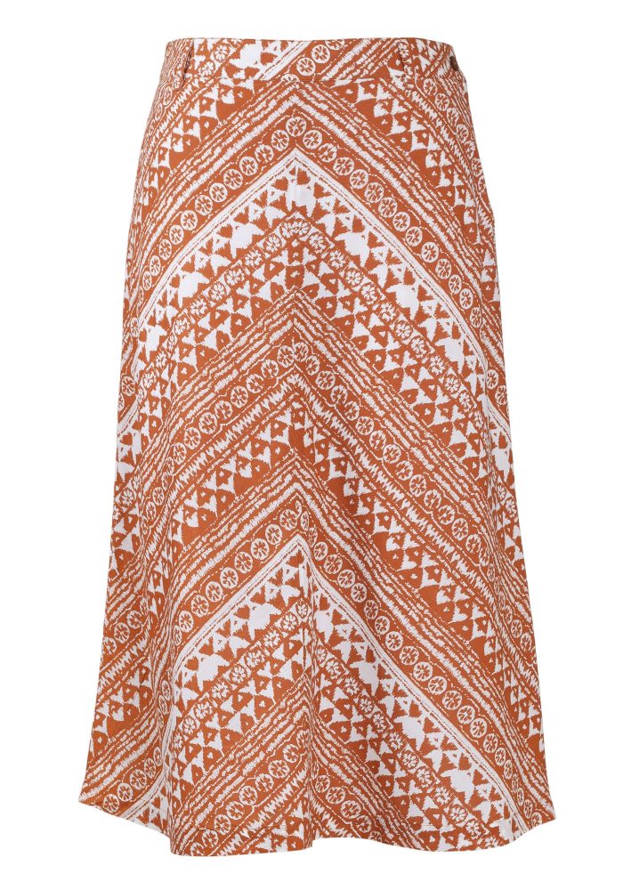 MINC ecofashion Long Skirt in Printed Cotton