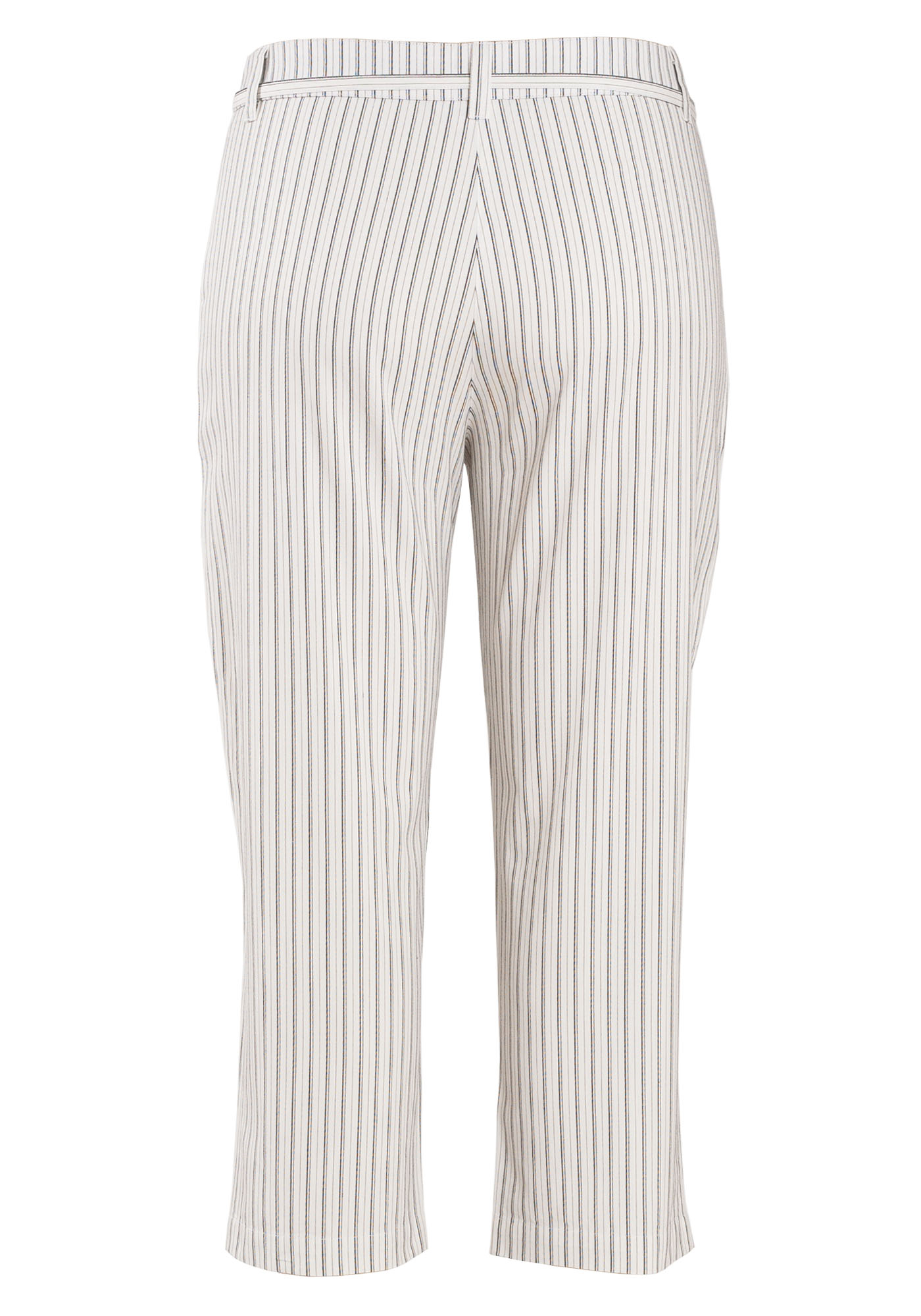 MINC Black on White Pinstripe Summer Capri