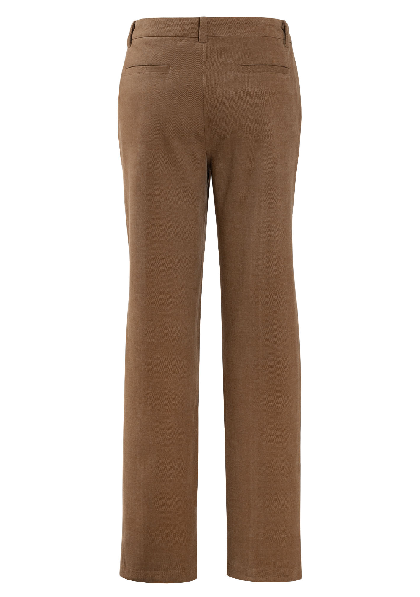 MINC Cargo Style Brushed Cotton Twill Trousers in Khaki