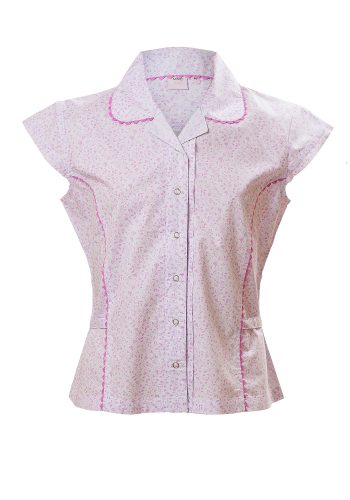 MINC Petite Ditsy Floral Girls Shirt Top in Printed Cotton