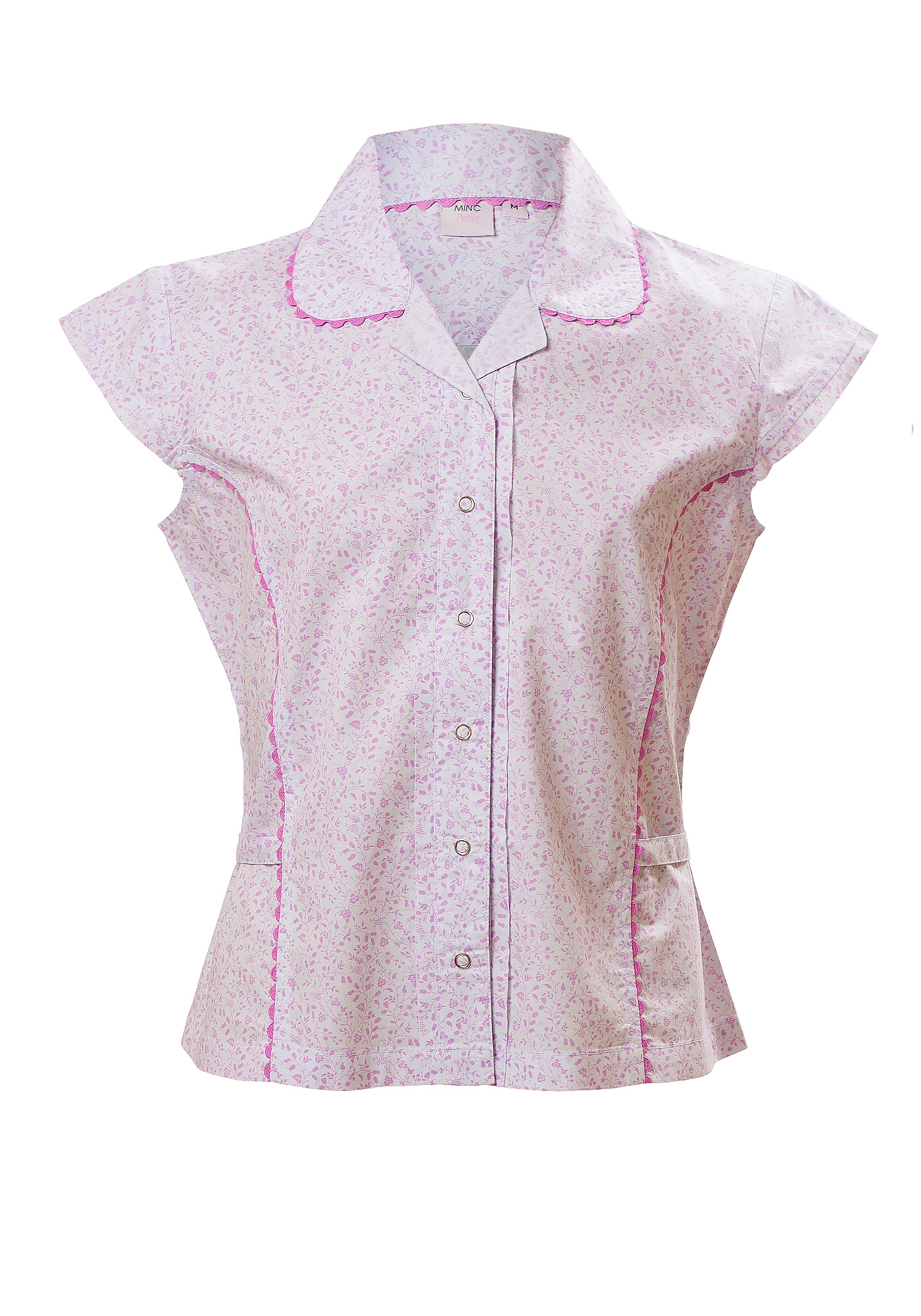 MINC Petite Ditsy Floral Girls Shirt Top in Printed Cotton