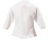 MINC Petite Embroidered Girls Shirt in White Cotton Linen
