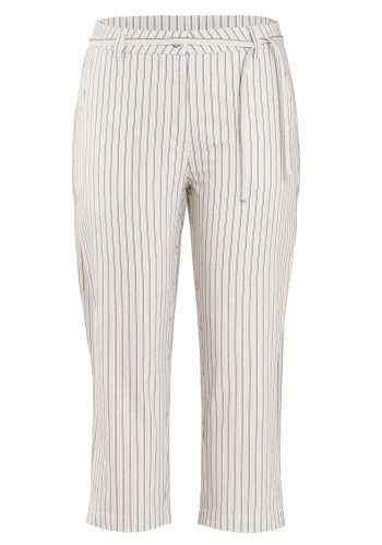 MINC ecofashion Black on White Pinstripe Summer Capri