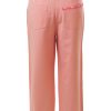 MINC Petite Kids Sunset Girls Capris in Berry Pink Linen