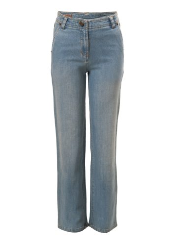 MINC Petite Sterling Girls Classic Trousers in Light Blue Denim