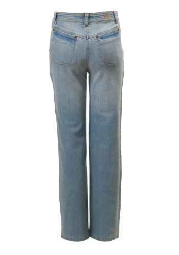 MINC Petite Sterling Girls Classic Trousers in Sky Blue Denim