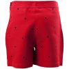 MINC Petite Strawberry Girls Polka Dot Shorts in Red Linen