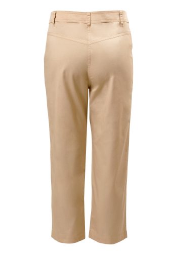MINC Petite Winter Wheat Girls Capris in Beige Cotton Twill