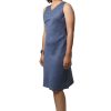 MINC ecofashion Street Wear Linen Dress in Blueberry Blue