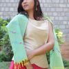 MINC Spring Garden Hand Embroidered Khadi Cotton Scarf